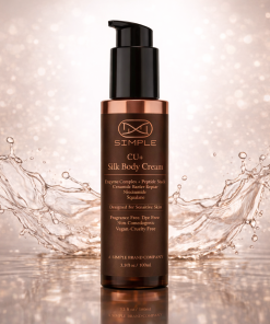 CU+ Silk Body Cream 100 mL copper peptide body cream by Simple Peptide