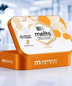 Melts GLOW Recovery Strips with BPC-157, TB-500 and GHK-Cu by Simple Peptide