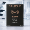 Glow X Recovery Strips dissolvable research film by Simple Peptide