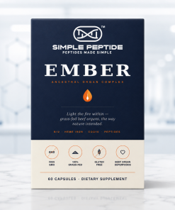 Ember Ancestral Organ Complex capsules bottle by Simple Peptide