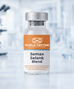 Semax Selank Blend research peptide vial by Simple Peptide