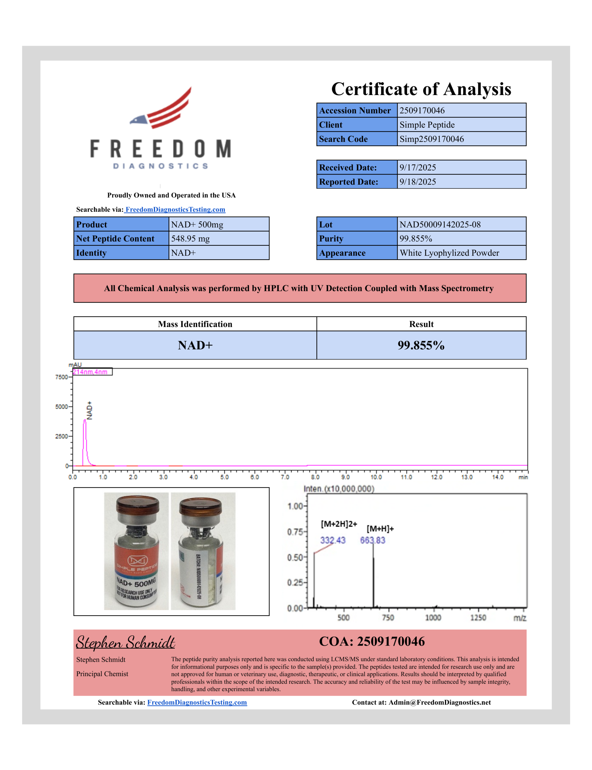 NAD+ Buffered by Simple Peptide, photo 7