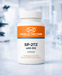 SP-2TZ Capsules research compound bottle by Simple Peptide