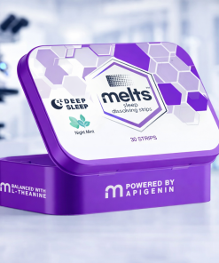 Melts Sleep Dissolving Strips pill-free oral film by Simple Peptide