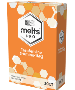Melts Pro Tesofensine and 5-Amino-1MQ research strips by Simple Peptide