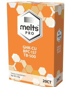 Melts Pro Wolverine Recovery research strips by Simple Peptide