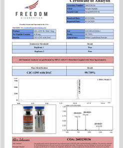CJC-1295 DAC 5mg by Simple Peptide