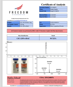 CJC-1295 DAC 5mg by Simple Peptide